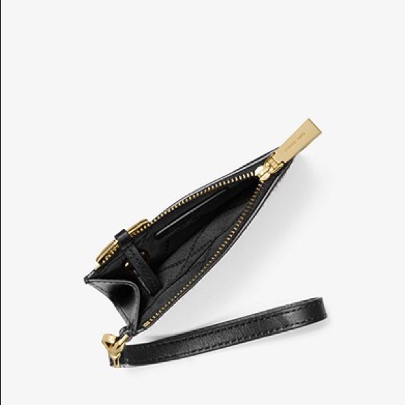 Jet Set Small Animal-Print Calf Coin Purse - Picture 2 of 5